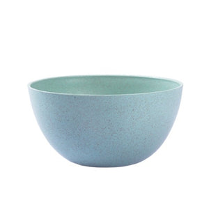 4 Color Tableware Bowl Plate Kids Wheat Straw Bowl Dishes Baby Feeding Bowl Dinner Lunch Food Container Camping Lunch Box