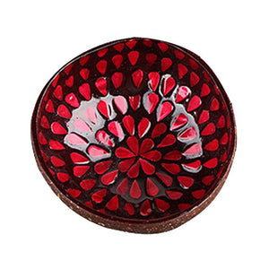 Creative Natural Coconut Bowl Eco Friendly Soup Salad Noodle Rice Bowl Wooden Fruit Bowls Handicraft Art Work Decoration