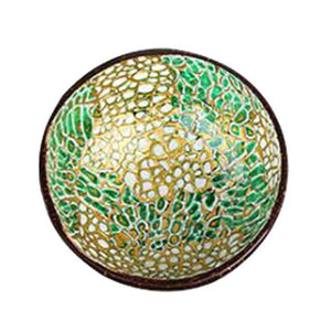 Creative Natural Coconut Bowl Eco Friendly Soup Salad Noodle Rice Bowl Wooden Fruit Bowls Handicraft Art Work Decoration