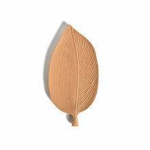 Load image into Gallery viewer, Leaf Shape Wood Plate storage Trays Beech Wood Pan Plate Saucer Tea Tray Dessert Dinner Bread Fruit Dishes
