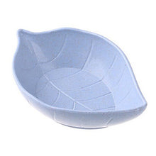 Load image into Gallery viewer, 10pcs Creative Leavess Dish Baby Kid Bowl Wheat Straw Soy Sauce Dish Rice Bowl Plate Sub - plate Tableware Food Container
